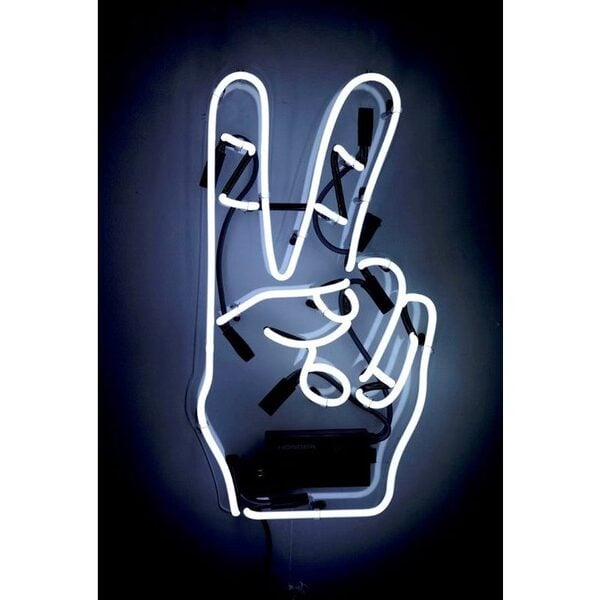 Peace Neon Sign - Oliver Gal Artist Co. Art | Maisonette