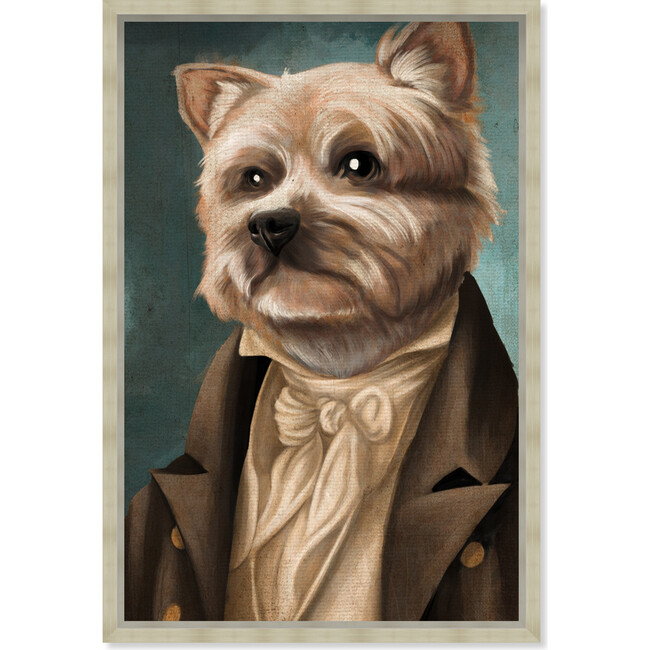 Yorkie Gentlemen Portrait, Framed - Art - 1