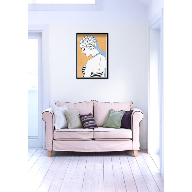 The Swimmer Print, Framed - Art - 3