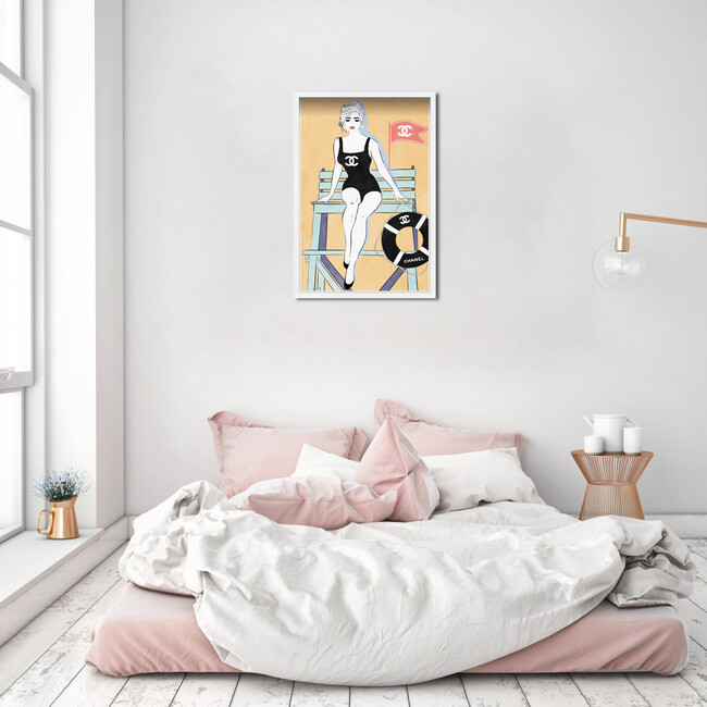 Couture Lifeguard Print, Framed