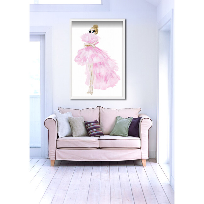 Gathered Gown Print, Framed - Art - 4