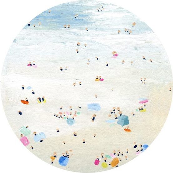 Tiny People, Round - Art - 1