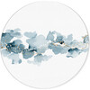Blue Cloud Sky, Round - Art - 2