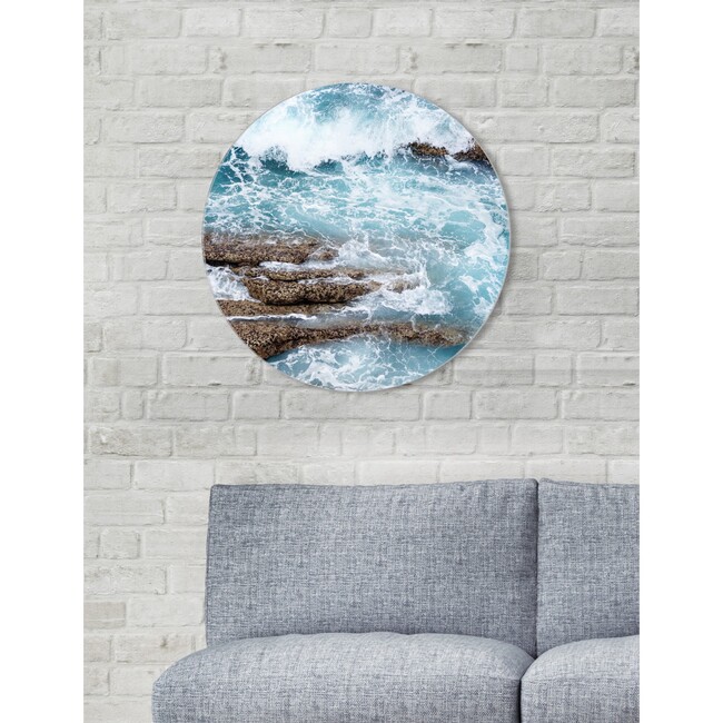Azur Water, Round - Art - 4