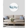 Blue Cloud Sky, Round - Art - 5