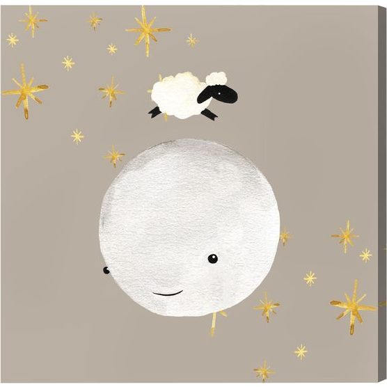 Sheep Jumping Over The Moon