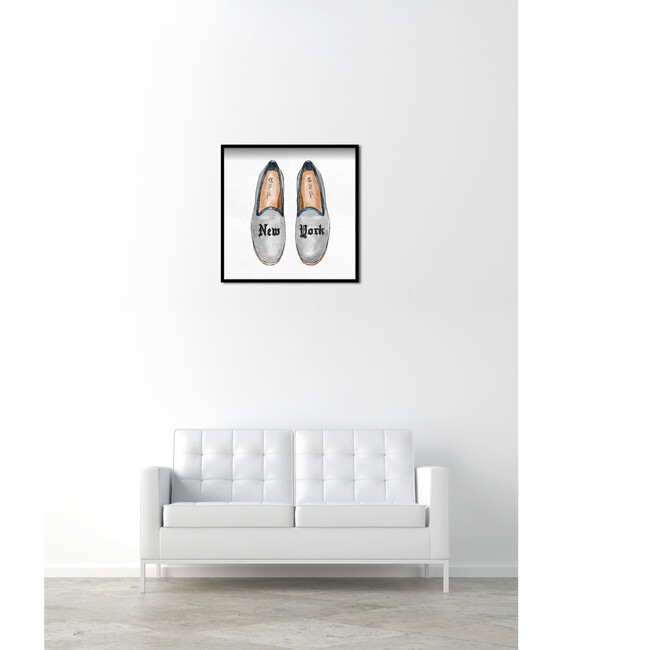 New York Slippers Print, Framed - Art - 3