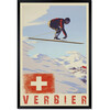Verbier Ski, Framed - Art - 1 - thumbnail