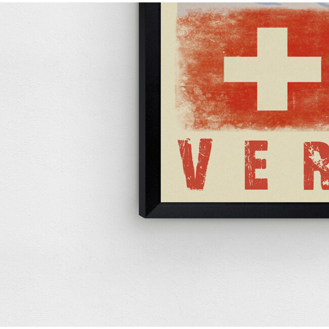 Verbier Ski, Framed - Art - 4