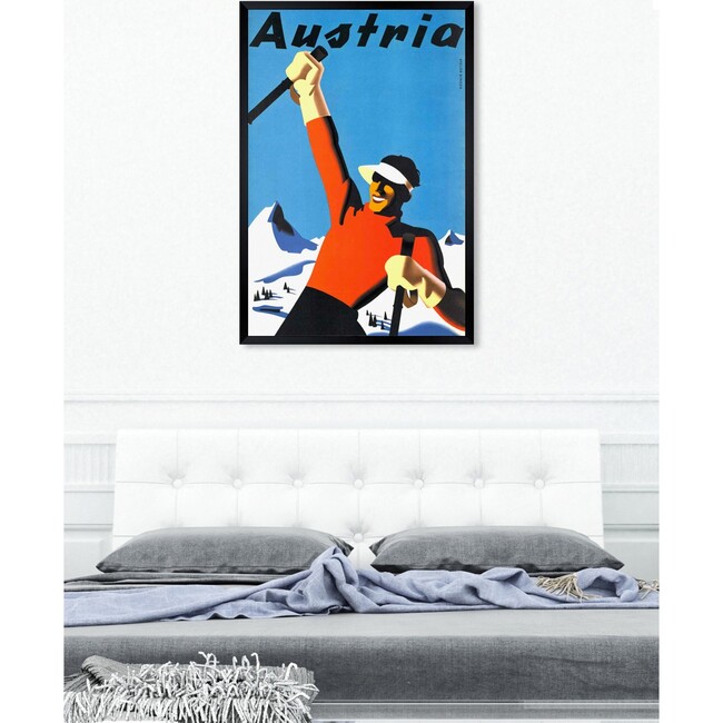 Austria Ski, Framed - Art - 6