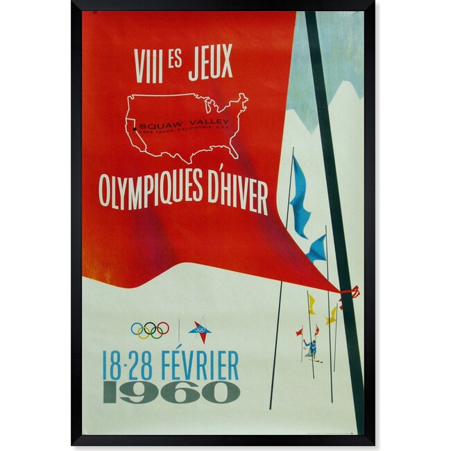 Olympiques d'Hiver Fevrier, Framed