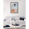 Verbier Ski, Framed - Art - 6