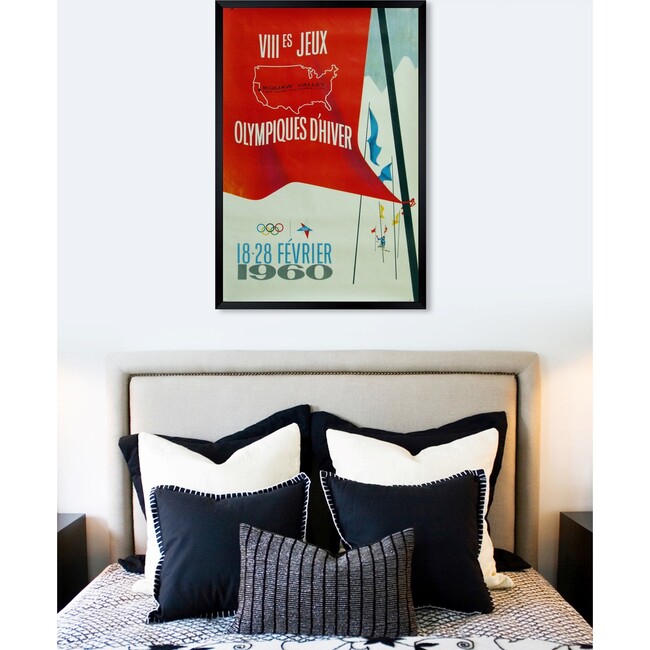 Olympiques d'Hiver Fevrier, Framed - Art - 2