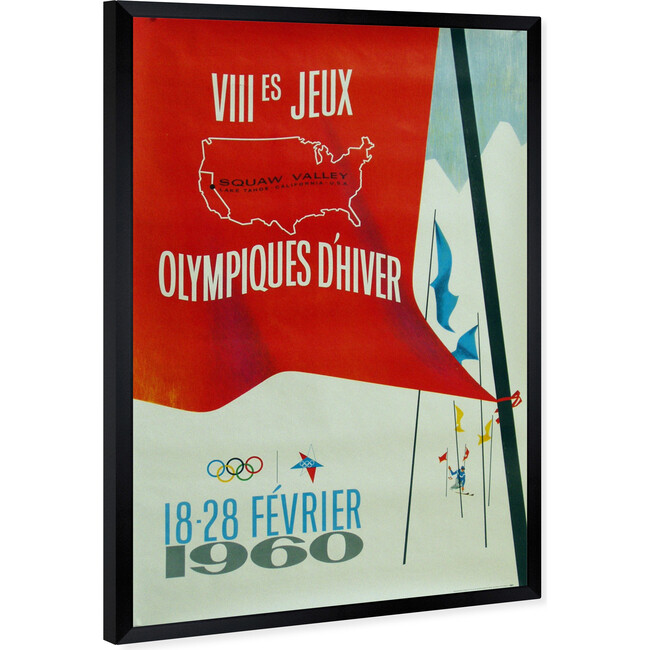 Olympiques d'Hiver Fevrier, Framed - Art - 3