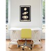 Three Perspectives of Saturn in 1862, Framed - Art - 2