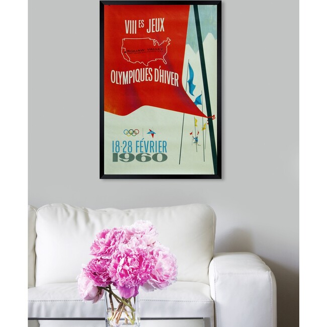 Olympiques d'Hiver Fevrier, Framed - Art - 5