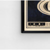 Three Perspectives of Saturn in 1862, Framed - Art - 4