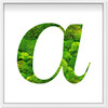 Calligraphy Moss Letter, 20" - Art - 1 - thumbnail