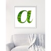 Calligraphy Moss Letter, 20" - Art - 3