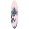 Pink Palm Surfboard, Acrylic - Art - 1 - thumbnail