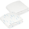 Organic 2 pack Crib Sheet, Pink Blue & White Arrows - Crib Sheets - 1 - thumbnail