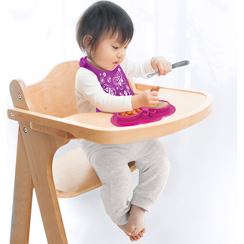 Kushies Silicone Feeding  4PC Set, Candy & Purple - Tableware - 2