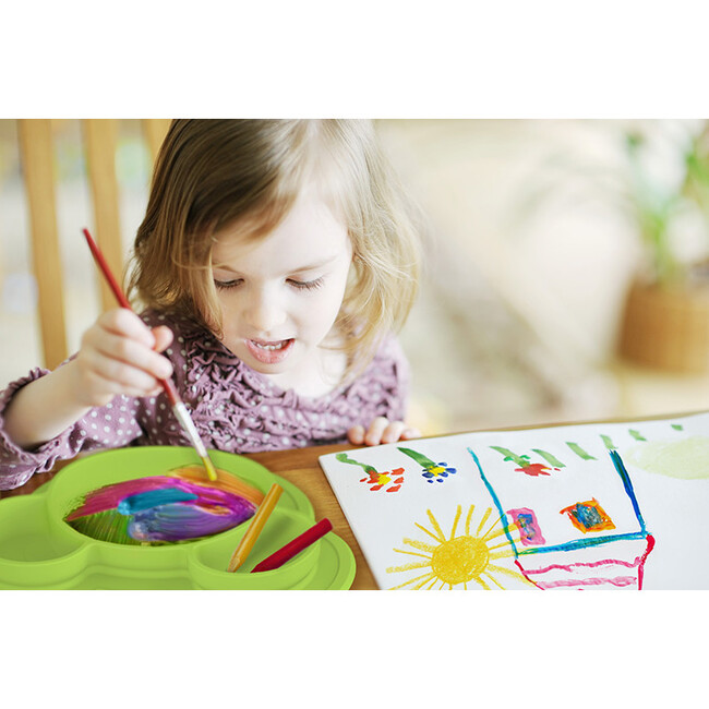 Kushies Silicone Feeding  4PC Set, Citrus - Tableware - 4