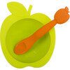 Kushies Silicone Feeding 5 PC Set, Marble & Citrus & Carrot - Tableware - 6