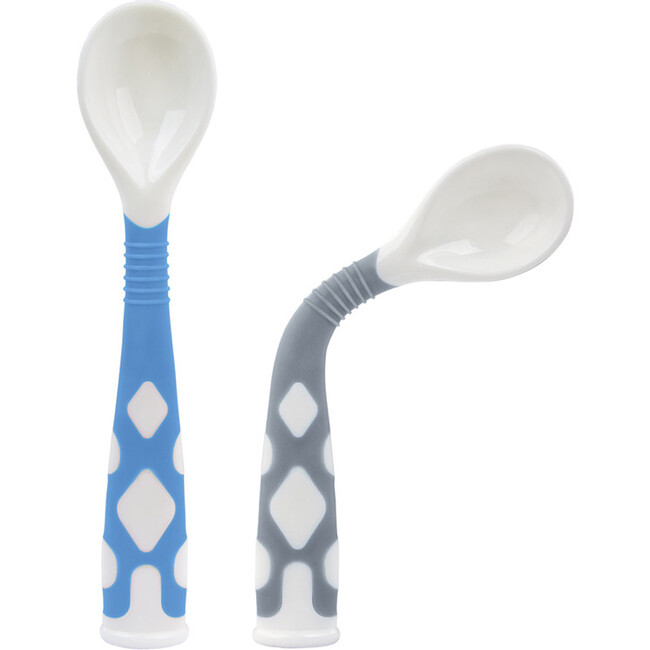Kushies Silicone Feeding  4PC Set, Azure - Tableware - 6