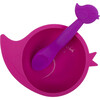 Kushies Silicone Feeding 5 PC Set, Candy & Purple - Tableware - 8