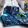 Sleep 'N' Pack Littles Sleeping Bag, Space - Sleepbags - 2 - thumbnail