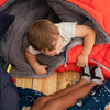Sleep 'N' Pack Big Kids Sleeping Bag, Red/Grey - Sleepbags - 3