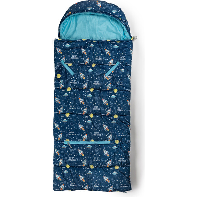 Sleep 'N' Pack Littles Sleeping Bag, Space - Sleepbags - 9