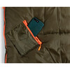 Sleep 'N' Pack Big Kids Sleeping Bag, Olive/Orange - Sleepbags - 9