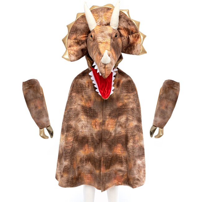 Grandasaurus Triceratops Cape and Claws Size 4-6 - Costumes - 1