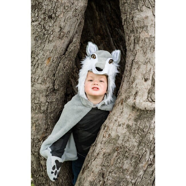 Woodland Storybook Wolf Cape Size 4-6 - Costumes - 4