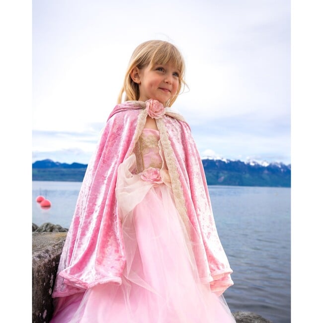 Deluxe Pink Princess Cape - Costumes - 4