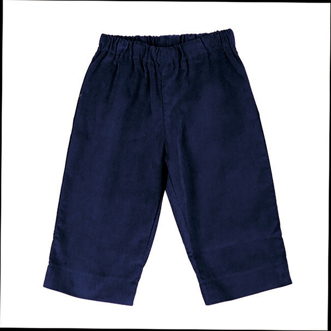 Luke Baby Pant, Navy Corduroy