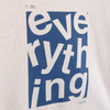 T-Shirt Long Sleeve Organic Cotton Everything, Cream - T-Shirts - 2