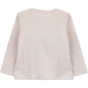 T-Shirt Long Sleeve Organic Cotton Everything, Cream - T-Shirts - 4