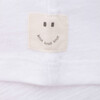T-Shirt Long Sleeve Organic Cotton "K" Attention, White - Tees - 3