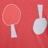 T-Shirt Long Sleeve Organic Cotton Upside Down, Red - T-Shirts - 2