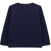 T-Shirt Long Sleeve Organic Cotton Here & Now, Blue - T-Shirts - 3