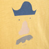 T-Shirt Long Sleeve Organic Cotton Pirate, Yellow - Tees - 2