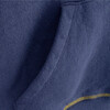 Sweatshirt Terry Neon Overlock, Blue - Sweatshirts - 2