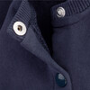 Sweatshirt Terry Baby Hey, Blue - Sweatshirts - 3
