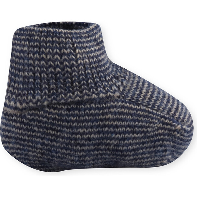 Knitted Shoes Newborn Robin, Blue