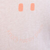 Sweatshirt Terry Happy, White - Sweatshirts - 2