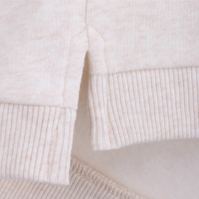 Sweatshirt Terry Happy, White - Sweatshirts - 3