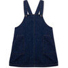 Pinafore Dress Denim Pepper, Blue - Dresses - 1 - thumbnail